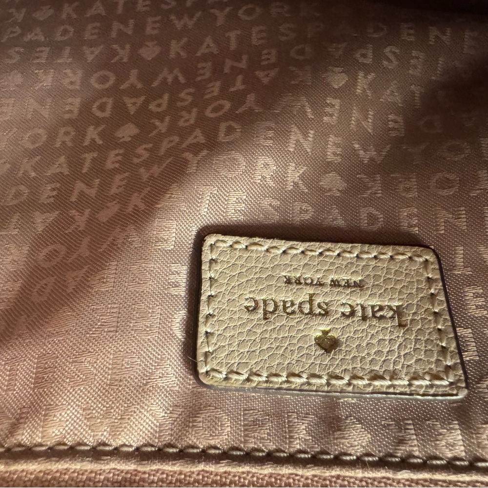 Kate Spade Tan Leather Tote - Picture 12 of 14
